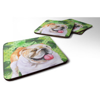 "Caroline's Treasures English Bulldog St Patrick's Decorative coasters, Multicolor"