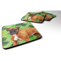 "Caroline's Treasures German Boxer St Patrick's Decorative coasters, Multicolor"