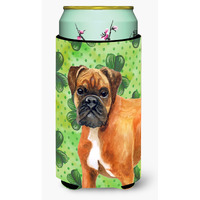 "Caroline's Treasures German Boxer St Patrick's Decorative Can Hugger, Tall Boy, Multicolor"