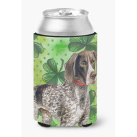 "Caroline's Treasures German Shorthaired Pointer St Patrick's Decorative Can Hugger, Multicolor"
