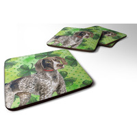 "Caroline's Treasures German Shorthaired Pointer St Patrick's Decorative coasters, Multicolor"