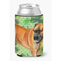 "Caroline's Treasures Boerboel Mastiff St Patrick's Decorative Can Hugger, Multicolor"