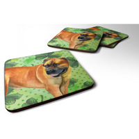 "Caroline's Treasures Boerboel Mastiff St Patrick's Decorative coasters, Multicolor"