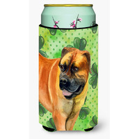 "Caroline's Treasures Boerboel Mastiff St Patrick's Decorative Can Hugger, Tall Boy, Multicolor"