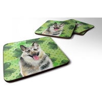 "Caroline's Treasures East-European Shepherd St Patrick's Decorative coasters, Multicolor"