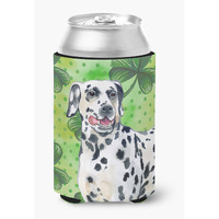 "Caroline's Treasures Dalmatian St Patrick's Decorative Can Hugger, Multicolor"