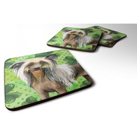 "Caroline's Treasures Chinese Crested St Patrick's Decorative coasters, Multicolor"