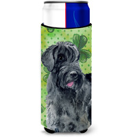 "Caroline's Treasures Giant Schnauzer St Patrick's Decorative Can Hugger, Slim, Multicolor"
