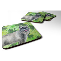 "Caroline's Treasures Schnauzer St Patrick's Decorative coasters, Multicolor"