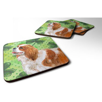 "Caroline's Treasures Cavalier Spaniel St Patrick's Decorative coasters, Multicolor"