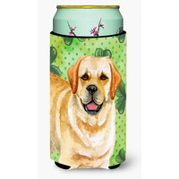 "Caroline's Treasures Golden Retriever St Patrick's Decorative Can Hugger, Tall Boy, Multicolor"