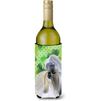 "Caroline's Treasures Shih Tzu St Patrick's Decorative Bottle Hugger, 750ml, Multicolor"