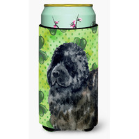 "Caroline's Treasures Newfoundland St Patrick's Decorative Can Hugger, Tall Boy, Multicolor"