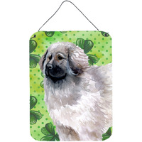 "Caroline's Treasures Moscow Watchdog St Patrick's Metal Print, 16"" x 12"", Multicolor"