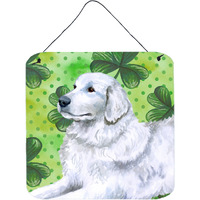 "Caroline's Treasures Maremma Sheepdog Metal Print, 6h x 6w, St Patrick's Day"