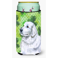 "Caroline's Treasures Maremma Sheepdog St Patrick's Decorative Can Hugger, Tall Boy, Multicolor"