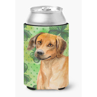"Caroline's Treasures Rhodesian Ridgeback St Patrick's Decorative Can Hugger, Multicolor"