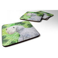 "Caroline's Treasures Sealyham Terrier St Patrick's Decorative coasters, Multicolor"
