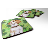 "Caroline's Treasures Beagle St Patrick's Decorative coasters, Multicolor"