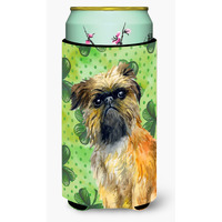 "Caroline's Treasures Brussels Griffon St Patrick's Decorative Can Hugger, Tall Boy, Multicolor"