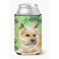 "Caroline's Treasures Cairn Terrier St Patrick's Decorative Can Hugger, Multicolor"