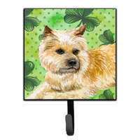 "Caroline's Treasures Cairn Terrier St Patrick's Wall Hook, Small, Multicolor"