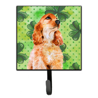 "Caroline's Treasures Cocker Spaniel St Patrick's Wall Hook, Small, Multicolor"