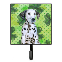 "Caroline's Treasures Dalmatian Puppy St Patrick's Wall Hook, Small, Multicolor"