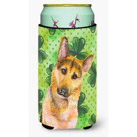 "Caroline's Treasures German Shepherd #2 St Patrick's Decorative Can Hugger, Tall Boy, Multicolor"
