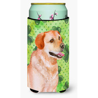 "Caroline's Treasures Labrador Retriever St Patrick's Decorative Can Hugger, Tall Boy, Multicolor"