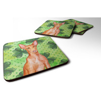 "Caroline's Treasures Pharaoh Hound St Patrick's Decorative coasters, Multicolor"