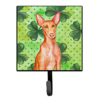 "Caroline's Treasures Pharaoh Hound St Patrick's Wall Hook, Small, Multicolor"