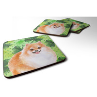 "Caroline's Treasures Pomeranian #2 St Patrick's Decorative coasters, Multicolor"