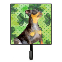 "Caroline's Treasures Miniature Pinscher #2 St Patrick's Wall Hook, Small, Multicolor"