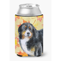 "Caroline's Treasures Bernese Mountain Dog Fall Decorative Can Hugger, Multicolor"