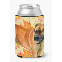 "Caroline's Treasures Boerboel Mastiff Fall Decorative Can Hugger, Multicolor"