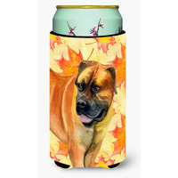"Caroline's Treasures Boerboel Mastiff Fall Decorative Can Hugger, Tall Boy, Multicolor"