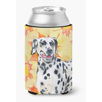 "Caroline's Treasures Dalmatian Fall Decorative Can Hugger, Multicolor"