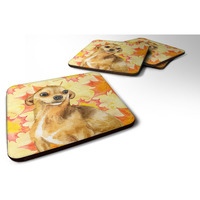 "Caroline's Treasures Chihuahua Fall Decorative coasters, Multicolor"