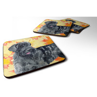"Caroline's Treasures Giant Schnauzer Fall Decorative coasters, Multicolor"