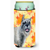 "Caroline's Treasures Schnauzer Fall Decorative Can Hugger, Tall Boy, Multicolor"