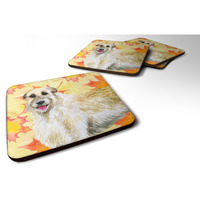 "Caroline's Treasures Irish Wolfhound Fall Decorative coasters, Multicolor"