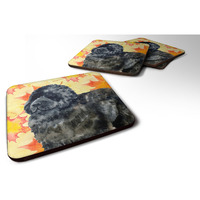 "Caroline's Treasures Newfoundland Fall Decorative coasters, Multicolor"