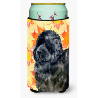 "Caroline's Treasures Newfoundland Fall Decorative Can Hugger, Tall Boy, Multicolor"