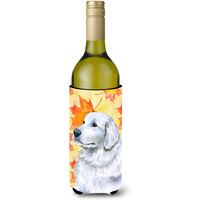 "Caroline's Treasures Maremma Sheepdog Fall Decorative Bottle Hugger, 750ml, Multicolor"