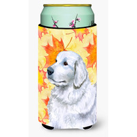 "Caroline's Treasures Maremma Sheepdog Fall Decorative Can Hugger, Tall Boy, Multicolor"