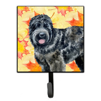 "Caroline's Treasures Black Russian Terrier Fall Wall Hook, Small, Multicolor"