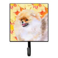 "Caroline's Treasures Pomeranian Fall Wall Hook, Small, Multicolor"