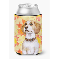 "Caroline's Treasures Beagle Fall Decorative Can Hugger, Multicolor"