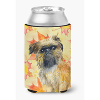 "Caroline's Treasures Brussels Griffon Fall Decorative Can Hugger, Multicolor"